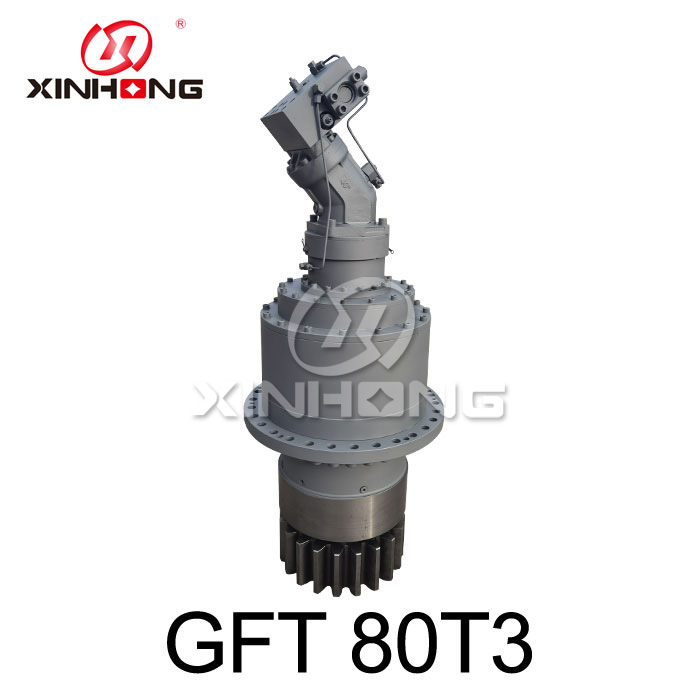 Kotak gear winch dengan struktur padat